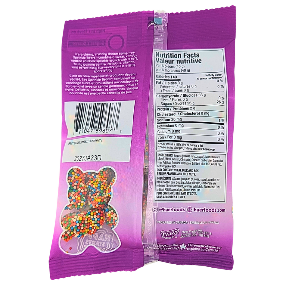 Huer Sprinkle Bears - 120g