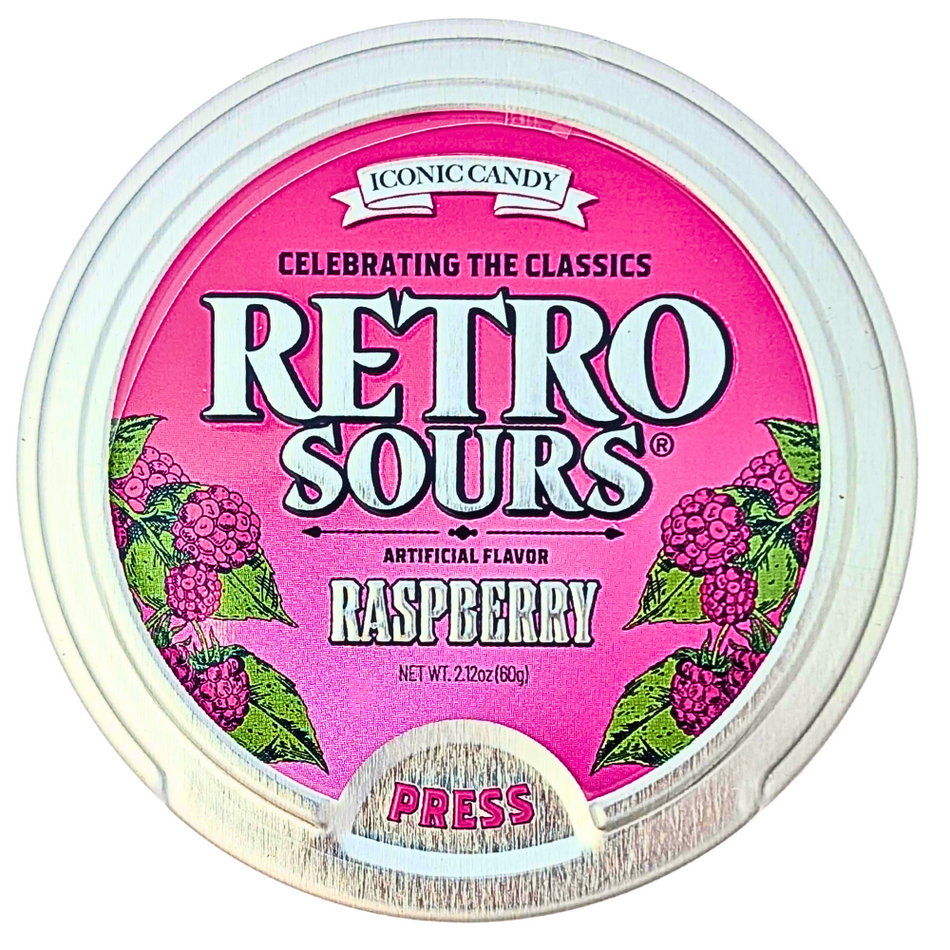 Iconic Retro Sours Raspberry - 2.12oz
