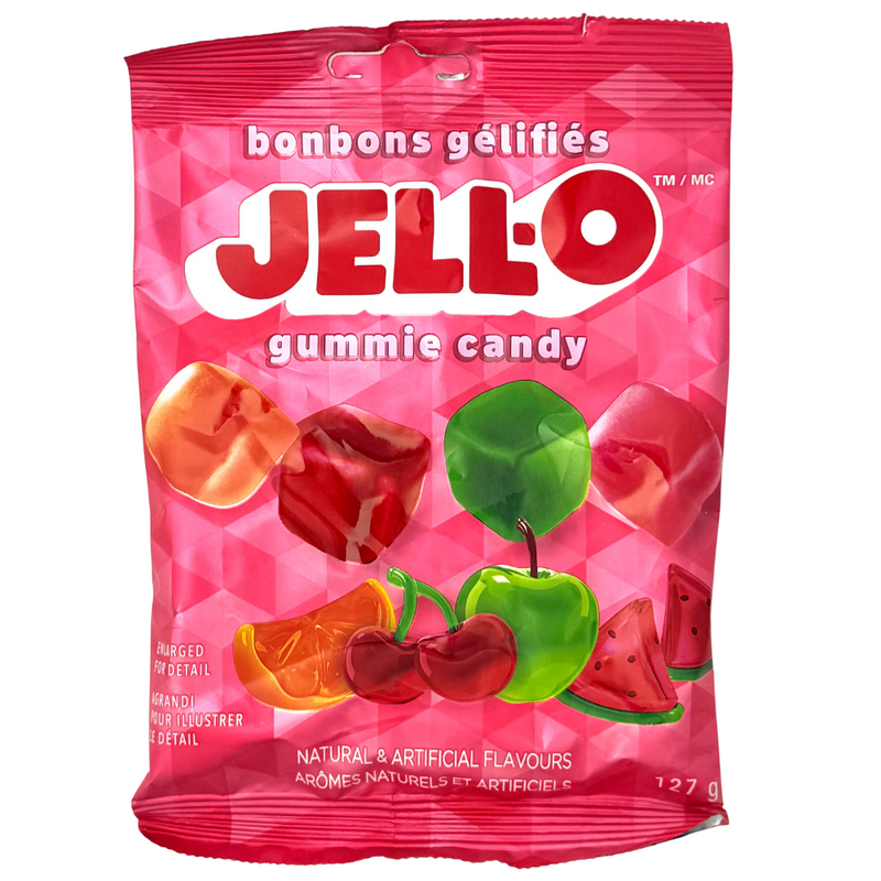 JELL-O Gummie Cubes- 127g | Candy Funhouse US