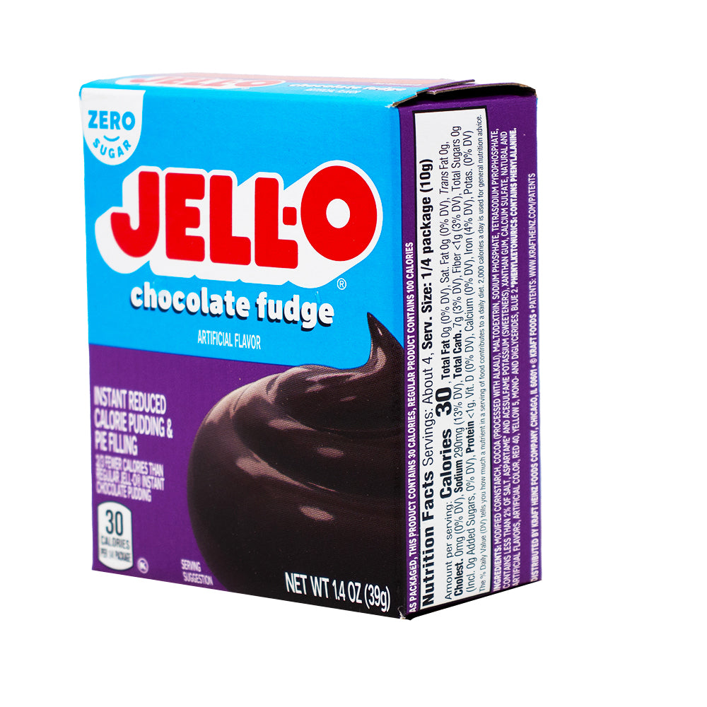 Jell-O Instant Pudding Sugar Free Chocolate Fudge - 1oz | Candy