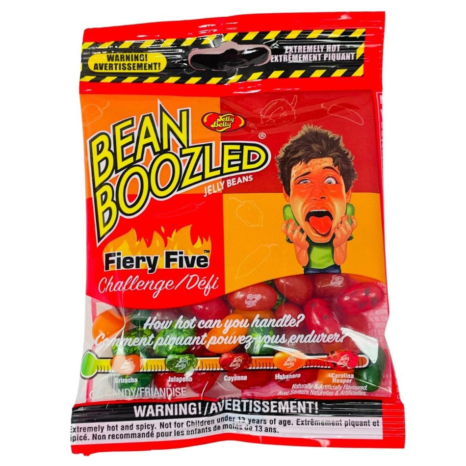 Jelly Belly Bean Boozled Fiery Five - 54g-Jelly Belly-Bean Boozled game-jelly bean game