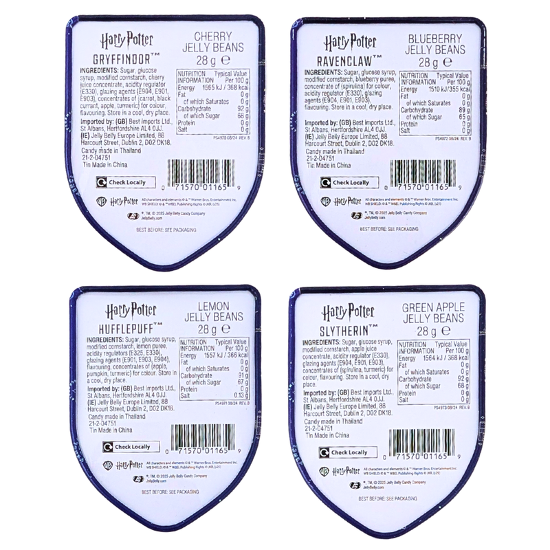 Jelly Belly Harry Potter Crest Tins (UK) - 1oz