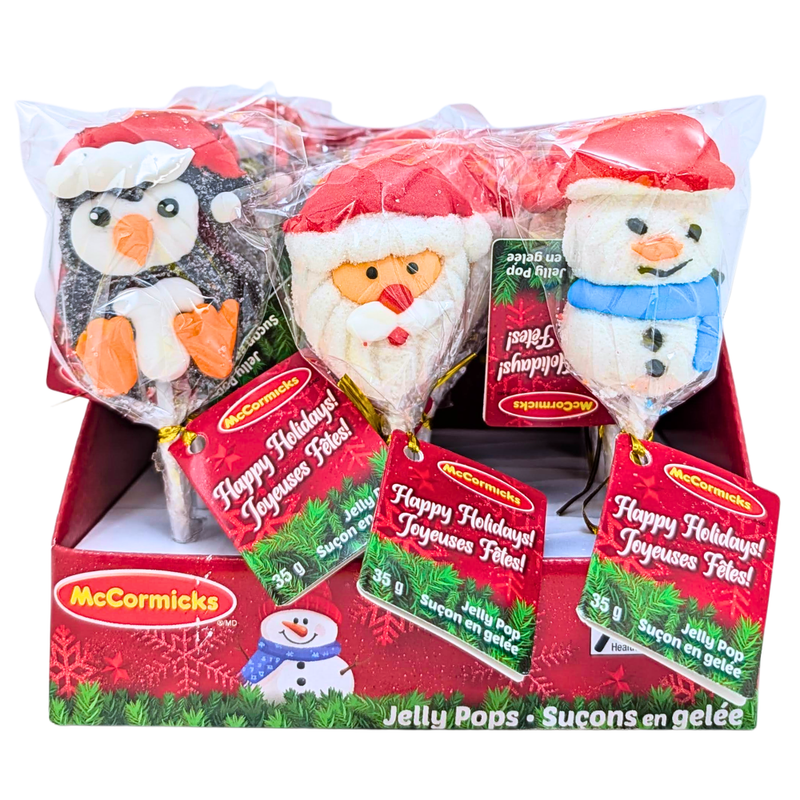 Christmas Jelly Pops Christmas