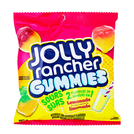 Jolly Rancher Misfits Gummies  Lemonade Sours Candy - 182 g