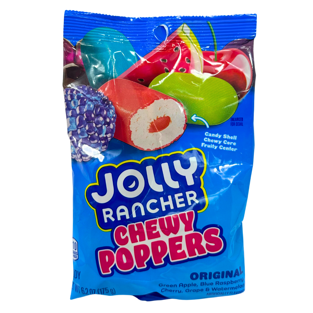 Jolly Rancher Chewy Poppers Original - 6.2oz