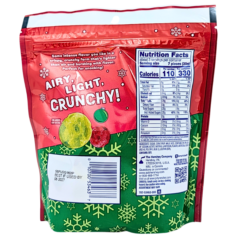 Jolly Rancher Freeze Dried Cherry & Green Apple - 3.1oz