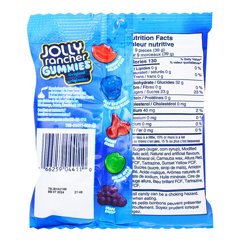 Jolly Rancher Gummies Original Flavours - 182g