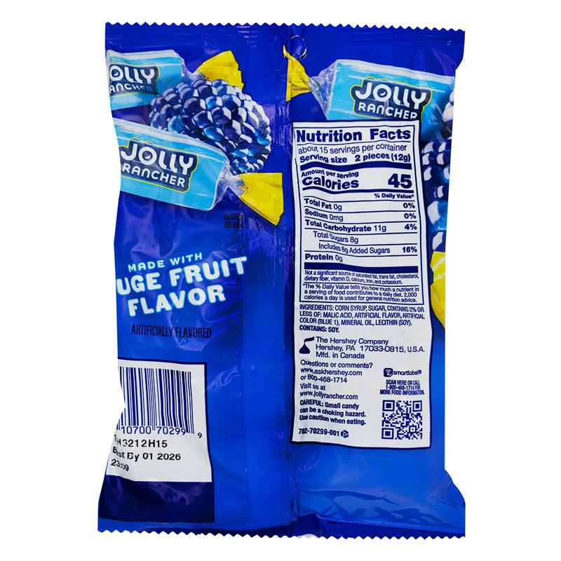 Jolly Rancher Hard Candy All Blue Raspberry | Candy Funhouse US Jolly Rancher Hard Candy All Blue Raspberry | Candy Funhouse US