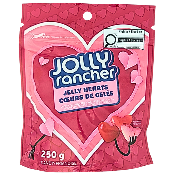 Jolly Rancher Jelly Hearts - 250g | Candy Funhouse US