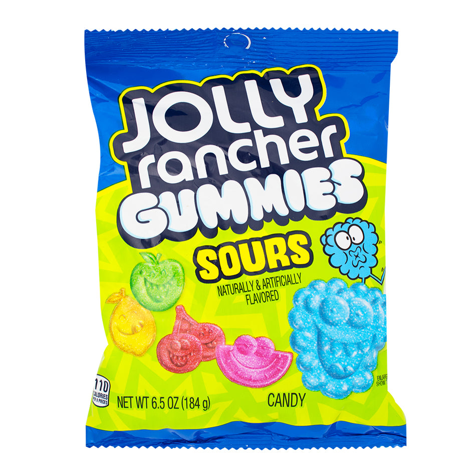 Jolly Rancher Gummies Sours 2 Flavours in 1 - 184g **BB 2024/Jul/01** 