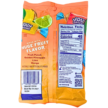 Jolly Rancher Tropical Hard Candy - 6.5oz