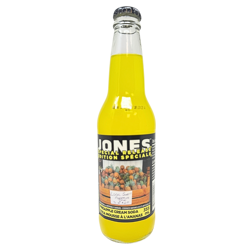 Jones Pineapple Cream Soda - 355mL