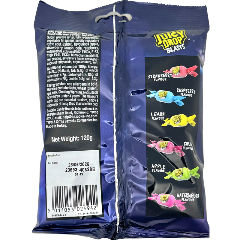 Juicy Drop Blasts (UK) - 120g