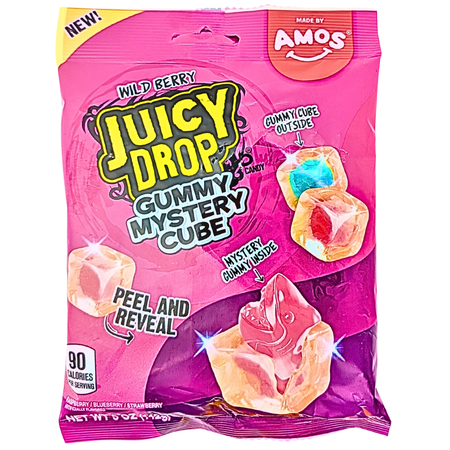 Juicy Drop Gummy Mystery Cube Wild Berry - 5oz