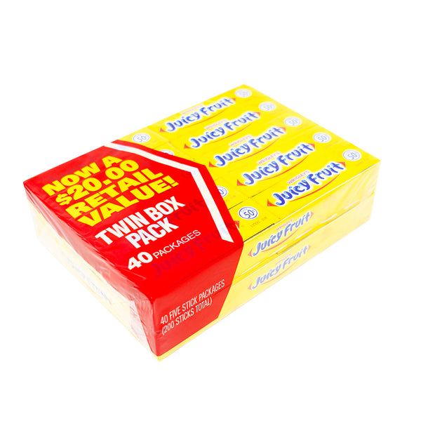 Wrigley's Juicy Fruit Gum Original 40CT | Candy Funhouse – Candy