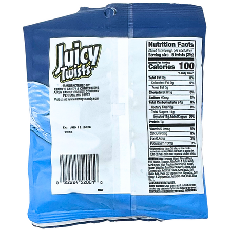 Juicy Twists Blue Raspberry - 4oz