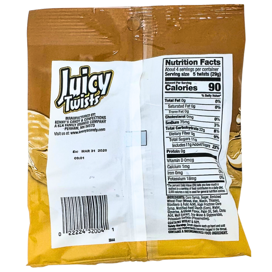 Juicy Twists Root Beer - 4oz