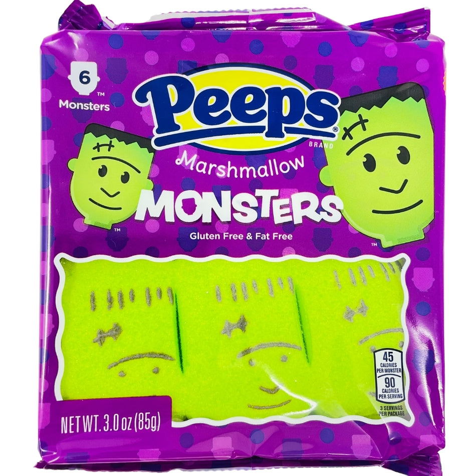 Peeps Marshmallow Monsters - 3oz-Marshmallows -Gluten Free Candy-Halloween Candy