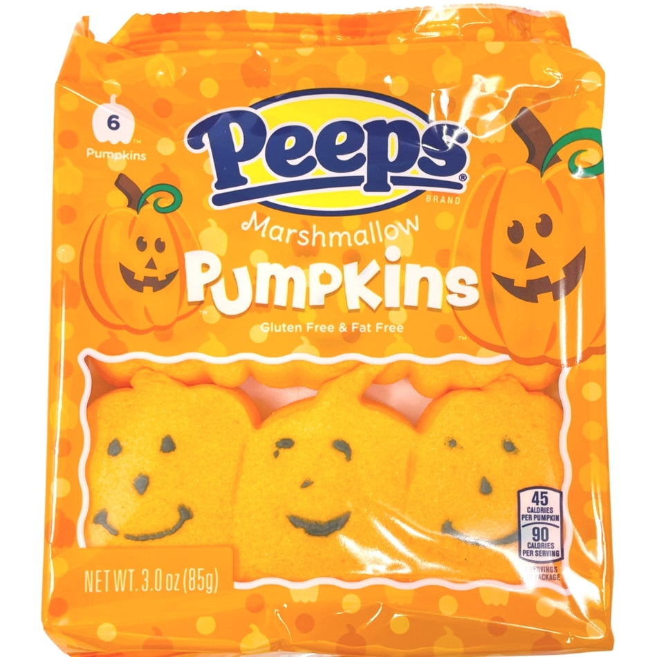 Peeps Marshmallow Pumpkins - 3oz-Pumpkin Candy-Marshmallows-Pumpkin Spice Latte