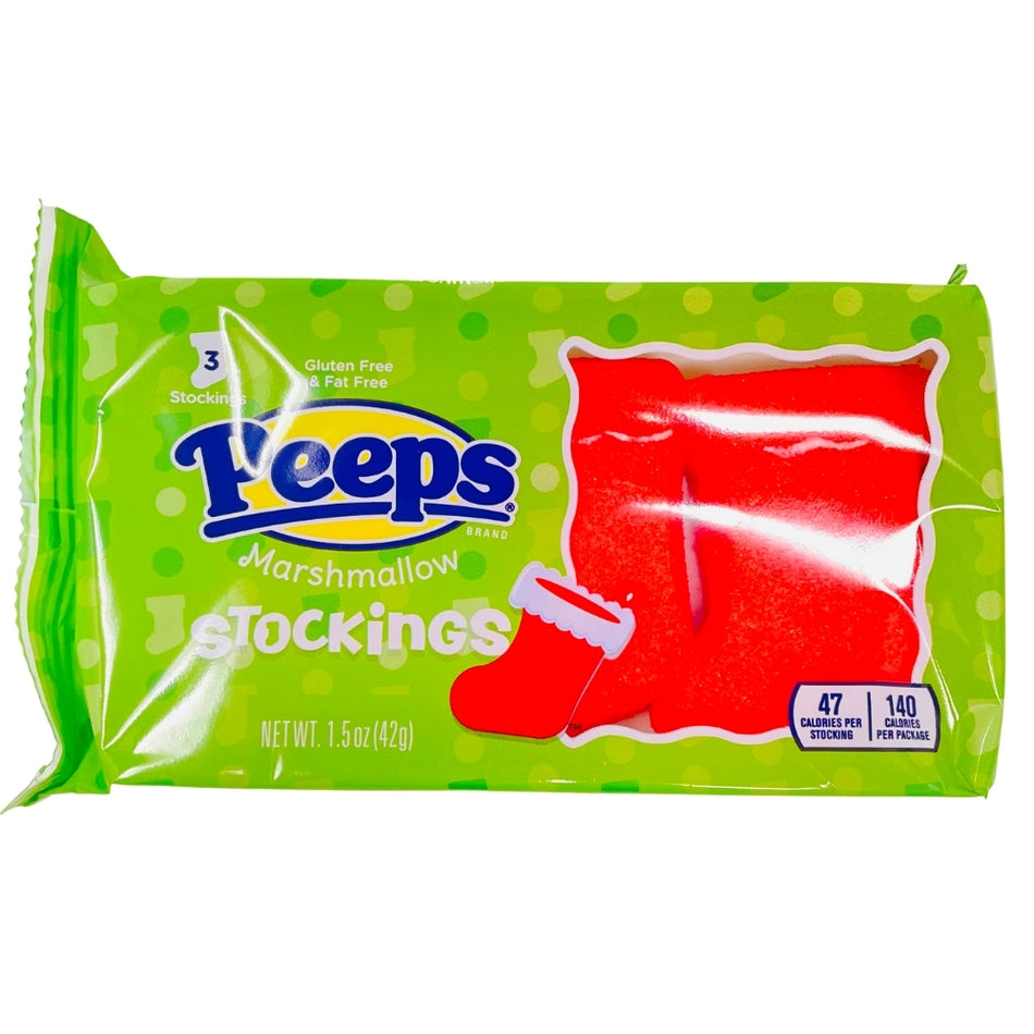 Peeps Marshmallow Stockings 3ct - 1.5oz