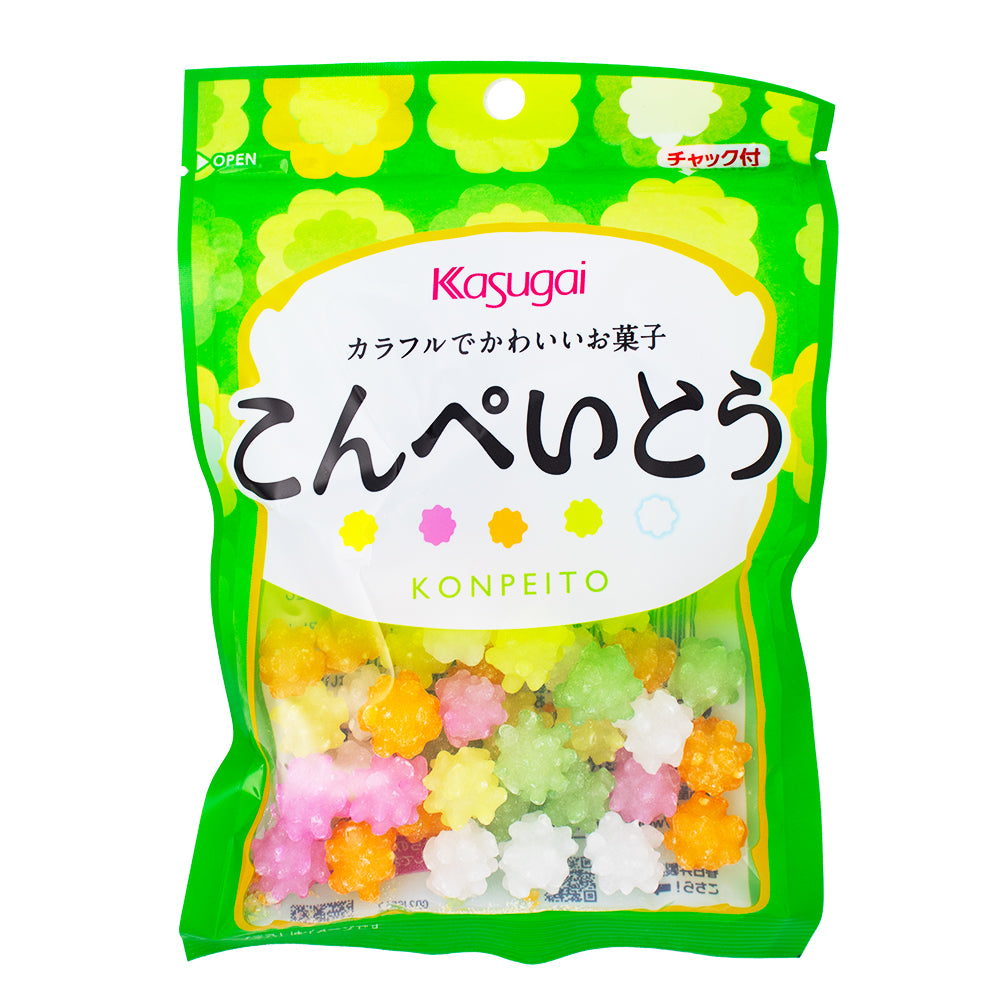 Kasugai Konpeito Japanese Sugar Candy (Japan) - 76g - Japanese Candy