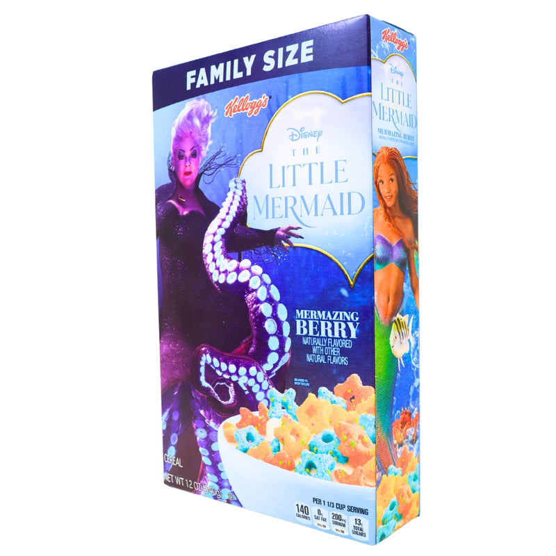 Kellogg's The Little Mermaid Mermazing Berry Cereal -12oz