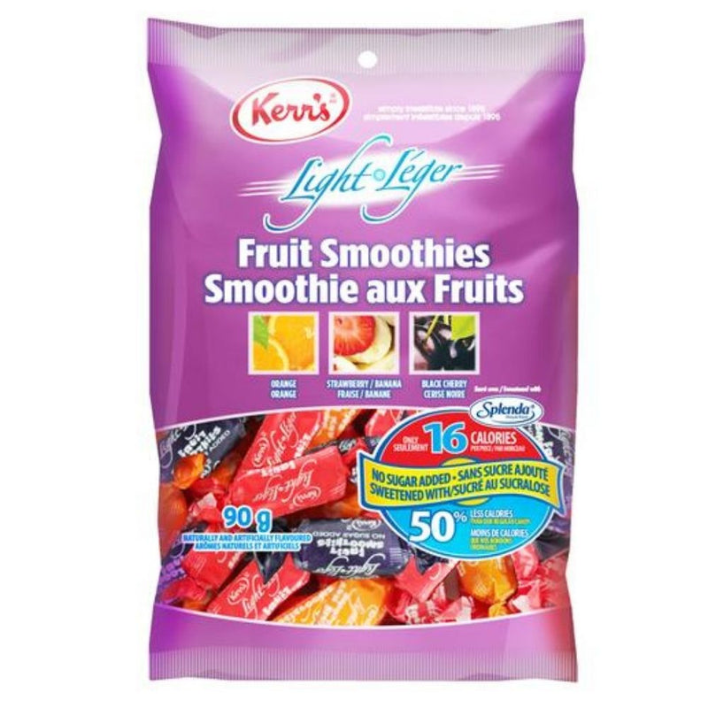 Kerr's Light Fruit Smoothies No Sugar Added Candies - 90g