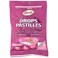 Kerr's Wild Cherry Cough Drops 20ct