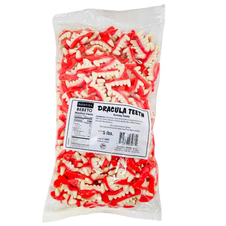 Kervan Dracula Teeth - 5lb-Halloween candy-Bulk Candy-Gummy Candy