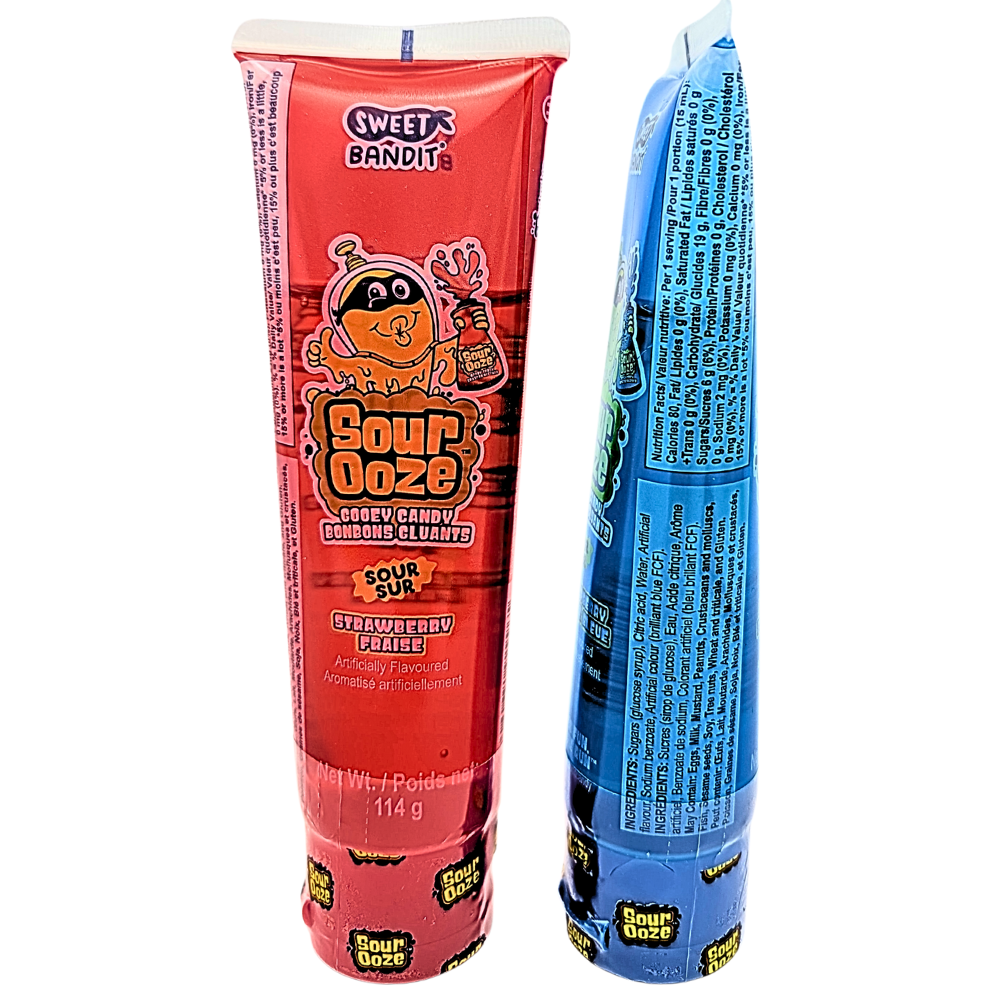 Sour Ooze Tube Candy Gel - 4 oz.