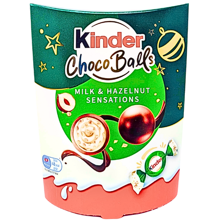 Kinder Choco Balls Milk & Hazelnut Sensation (UK) - 90g