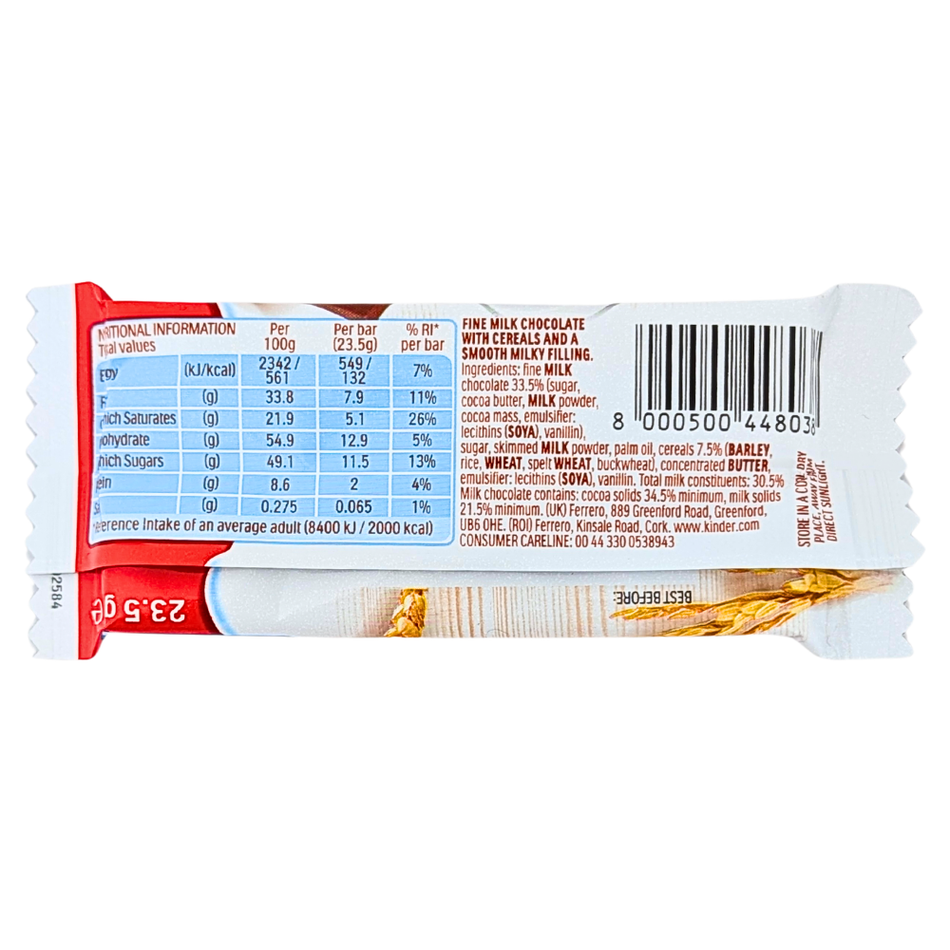 Kinder Country Milk Chocolate - 23.5g