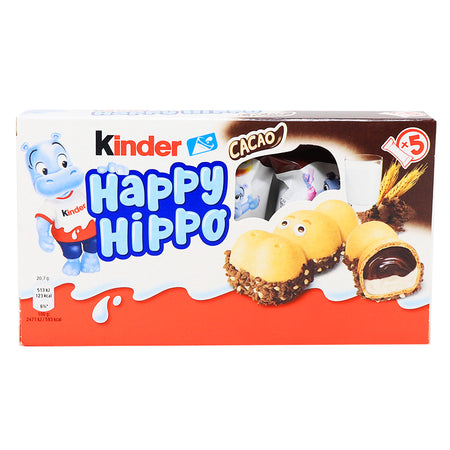 Kinder Happy Hippo Cocoa Cream Biscuits - 5 Pack 103.5g