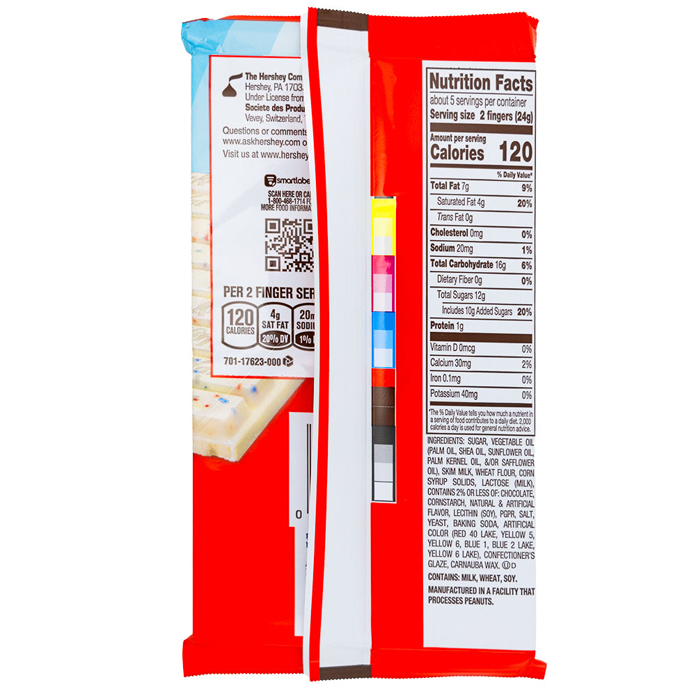 Kit Kat Birthday - 4.3oz  Nutrition Facts Ingredients
