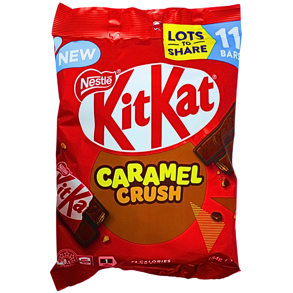 Kit Kat Caramel Crush (Aus) - 154g