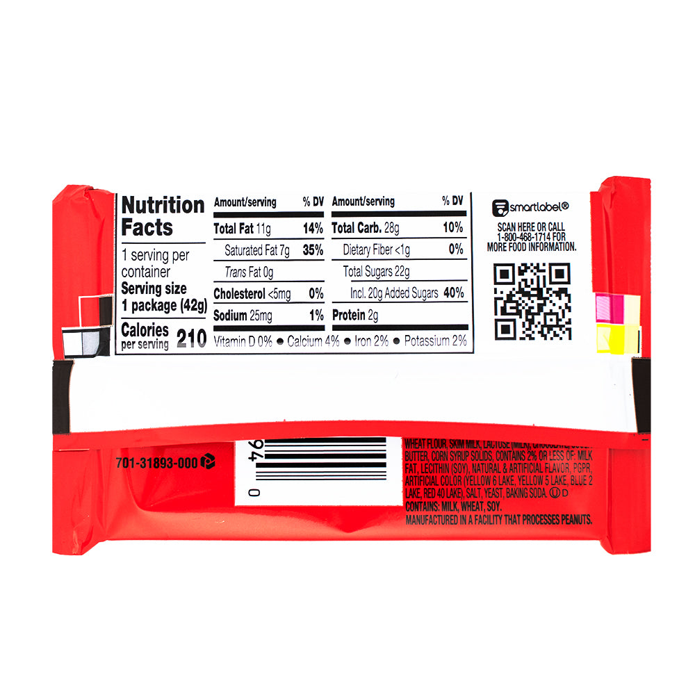 Kitkat Food Label Kit Kat Chocolate Frosted Donut - 1.5oz | Candy Funhouse US
