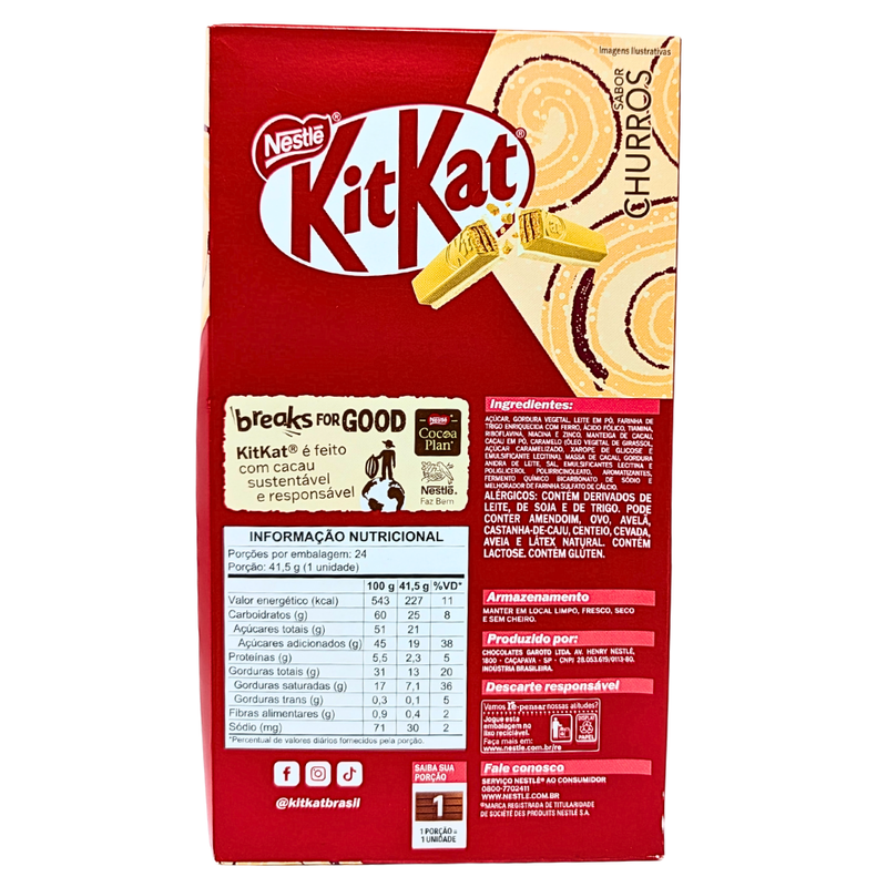 Kit Kat Churros (Brazil) - 41.5g