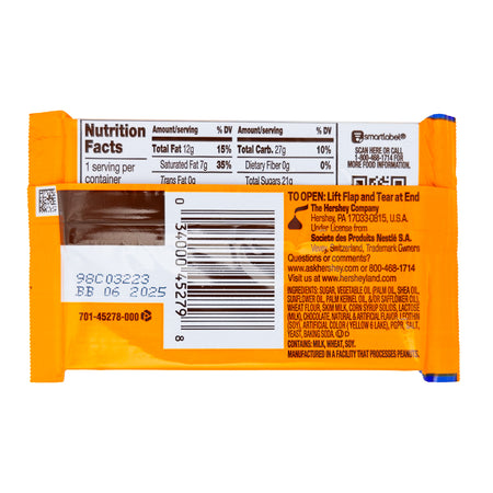 Kit Kat Ghost Toast - 42g  Nutrition Facts Ingredients
