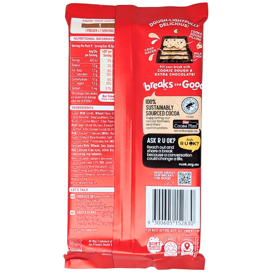Kit Kat Cookie Dough (Australia) - 170g