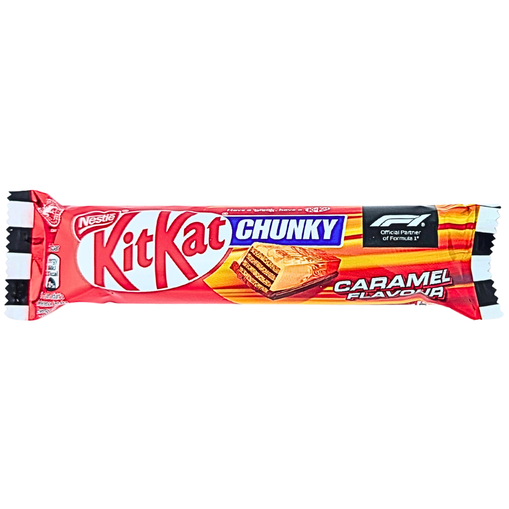 Kit Kat F1 Chunky Caramel Bar (UK) - 40g