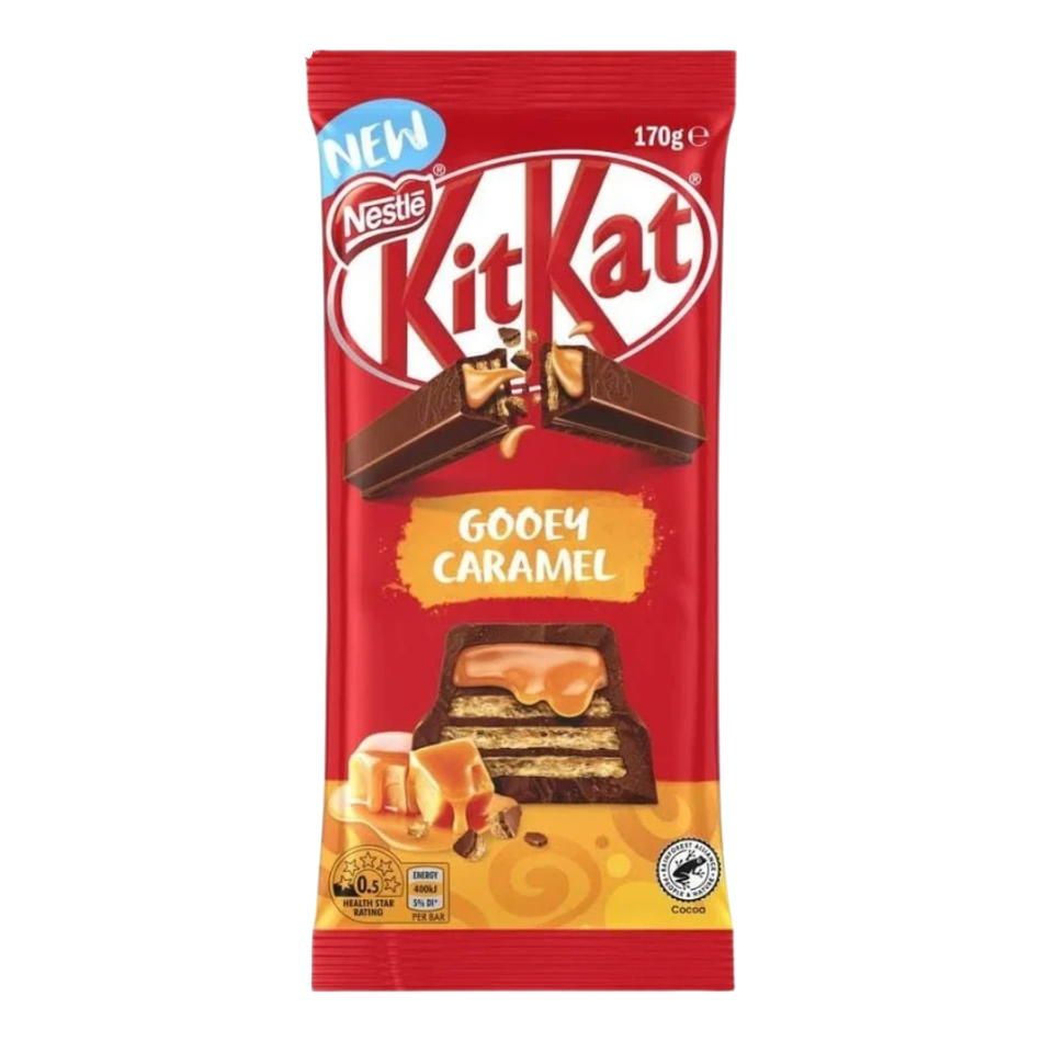 Kit Kat Gooey Caramel (Australia) - 170g