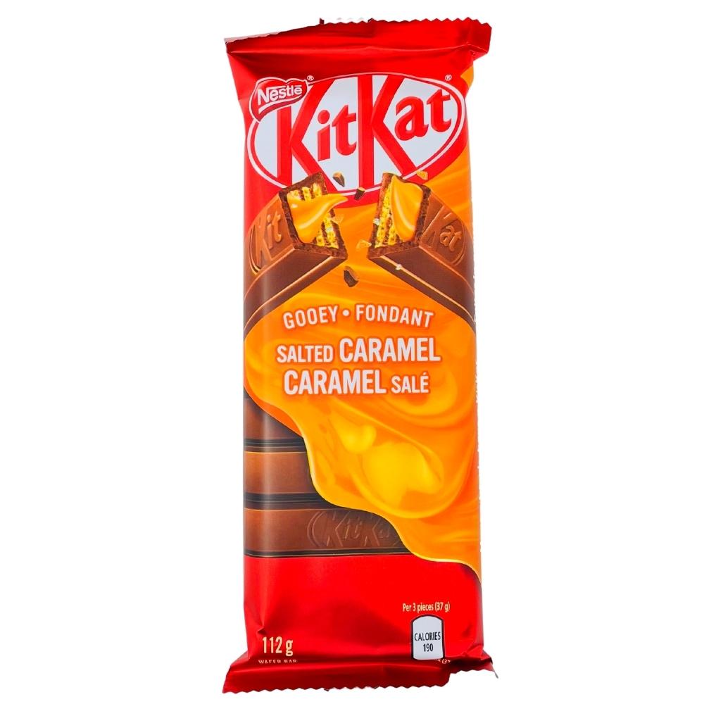 Kit Kat Gooey Salted Caramel - 112g, kit kat, kit kat chocolate, kit kat chocolate bar, kit kat salted caramel, salted caramel kit kat