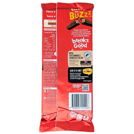 Kit Kat Honeycomb Buzz (Australia) - 160g