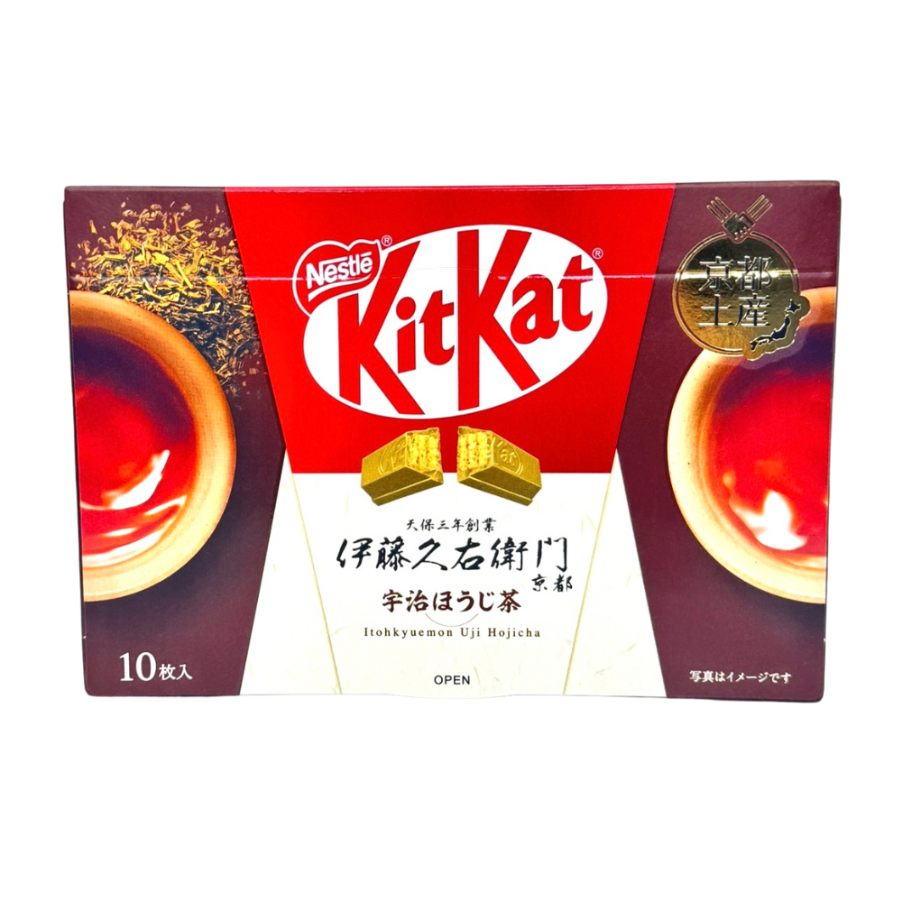 Kit Kat Itohkyuemon Uji Hojicha 10 Pieces (Japan) - 116g