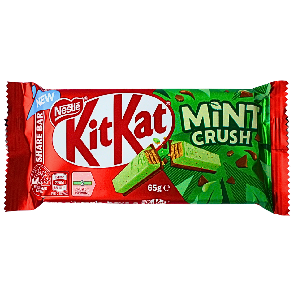 Kit Kat Mint Crush Sharebar (Aus) - 65g