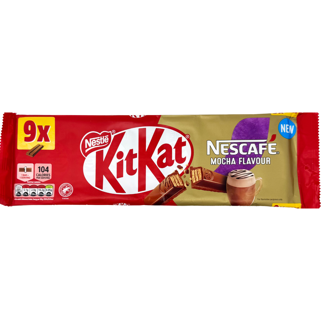 Kat:8 Kit Kat Nescafe Mocha Flavor 9bars - 186.3g | Candy Funhouse US