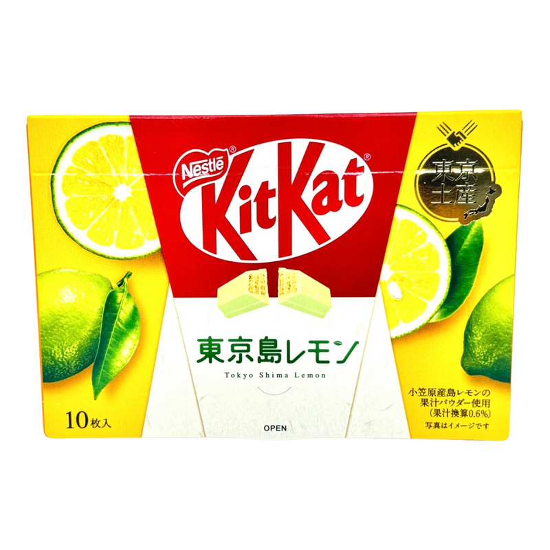 Kit Kat Tokyo Shima Lemon 10 Pieces (Japan) - 116g | Candy Funhouse US