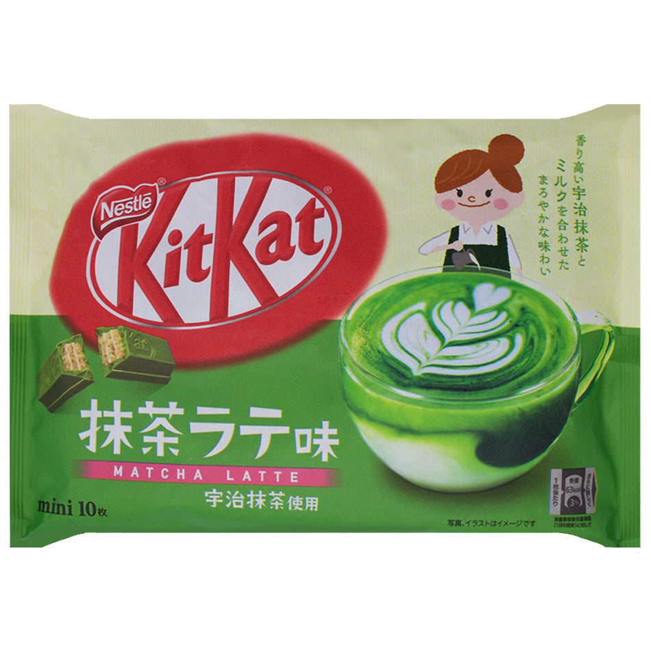 Kit Kat Minis Matcha Latte 10 Bars (Japan)