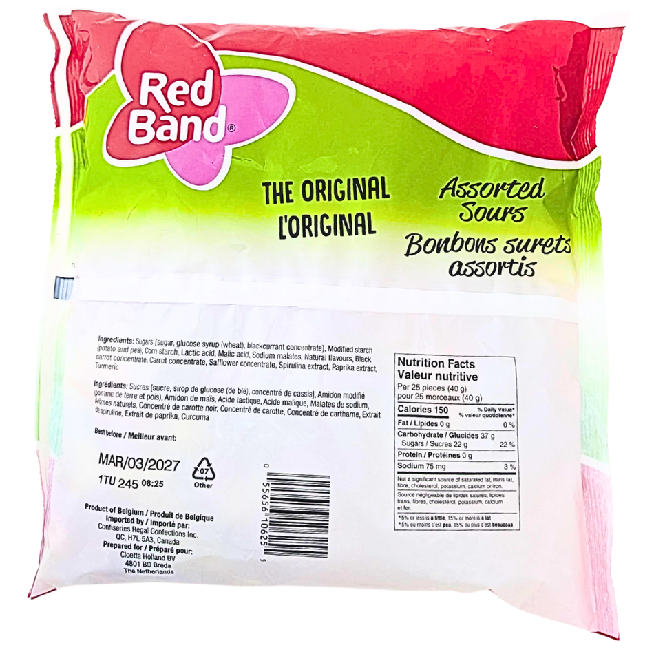 Koala-Red Band Assorted Sours Candies - 1 kg