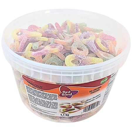 Koala Red Band Sour Suckers Tub - 300 CT